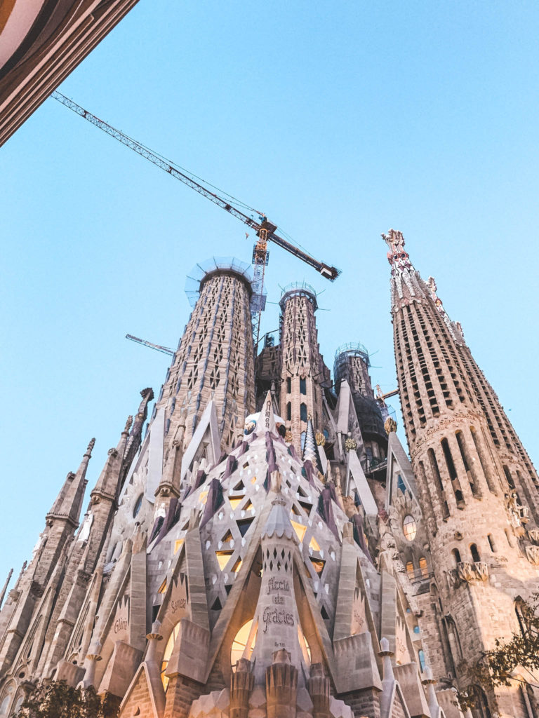 Sagrada famiila in Barcelona