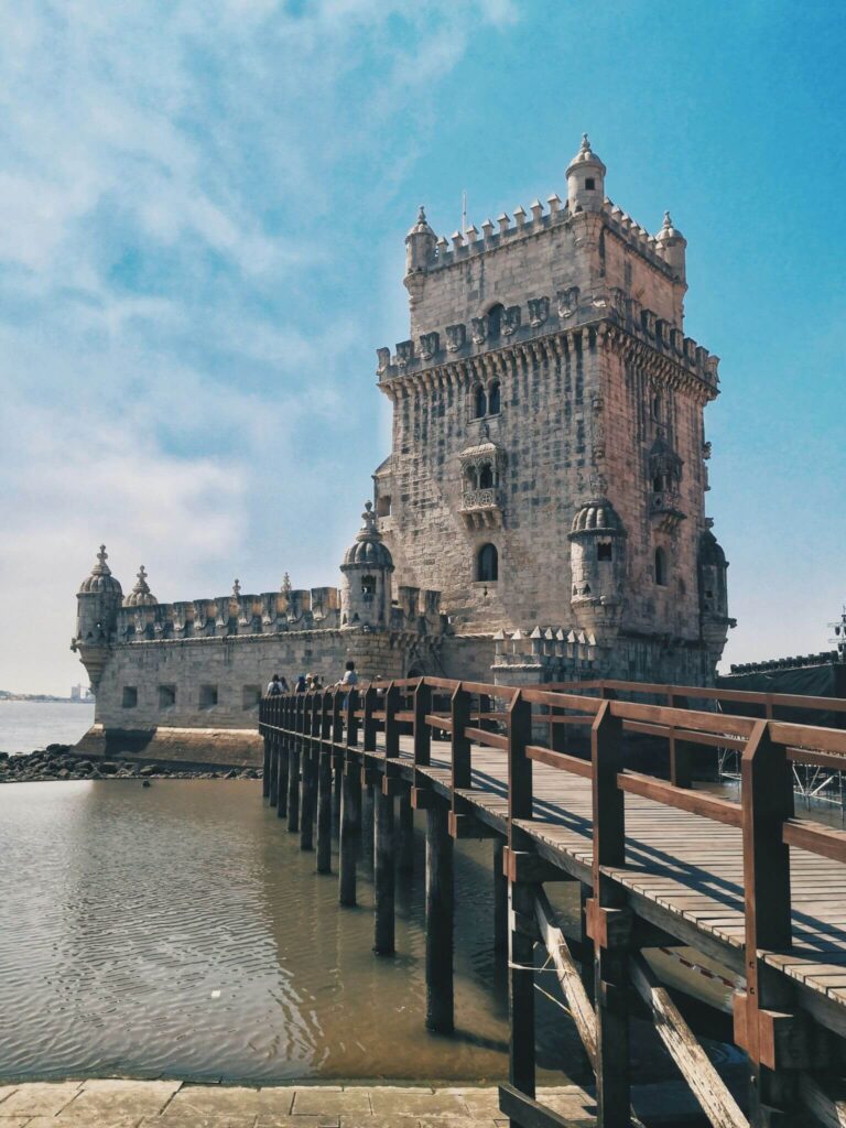 Bélem Tower in Bélem, Lisbon.