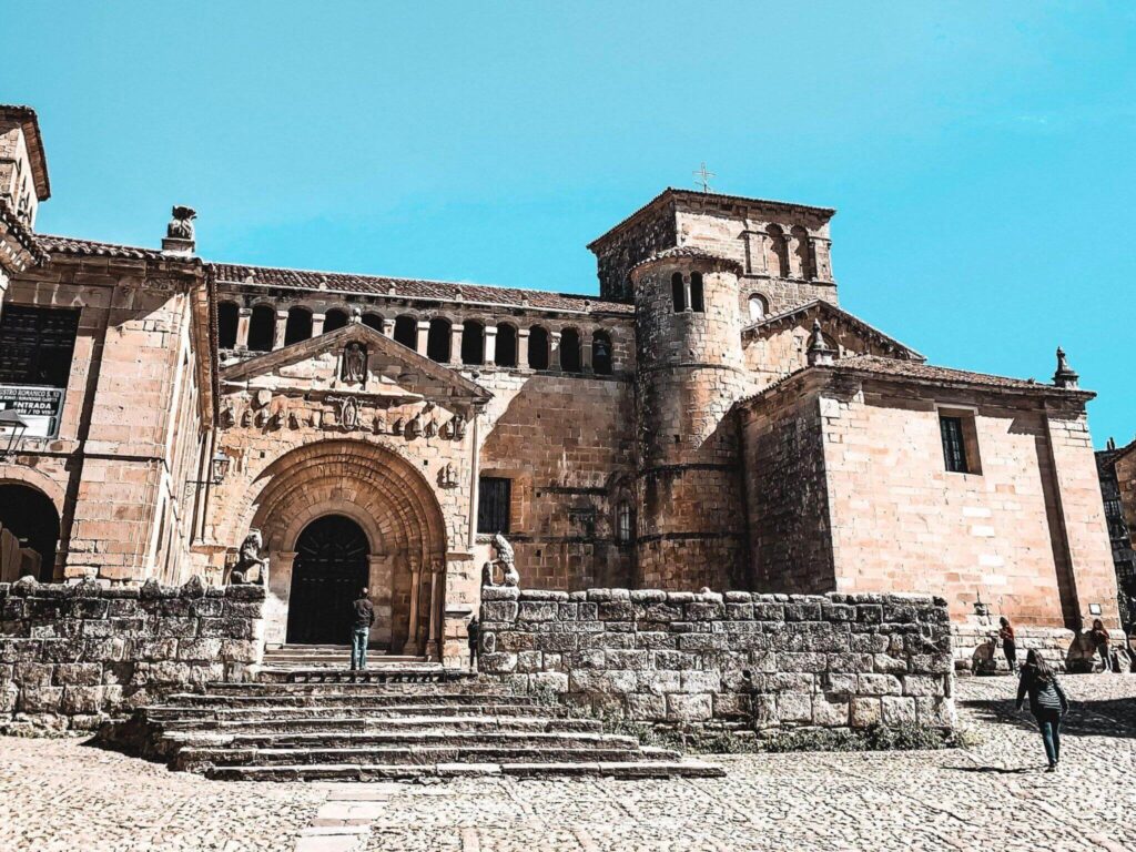 The Collegiate Church of Santa Juliana in Santillana del Mar.