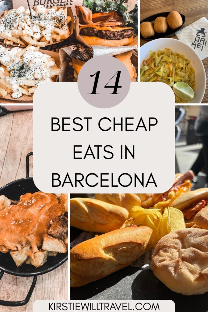 14 best cheap eats in Barcelona.