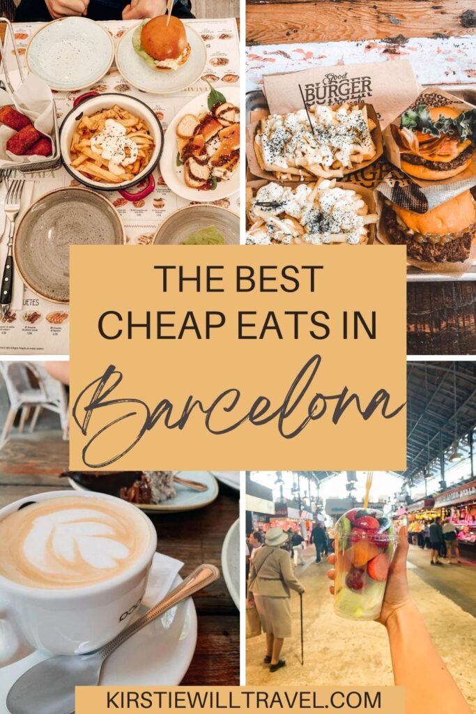 The best cheap eats in Barcelona.