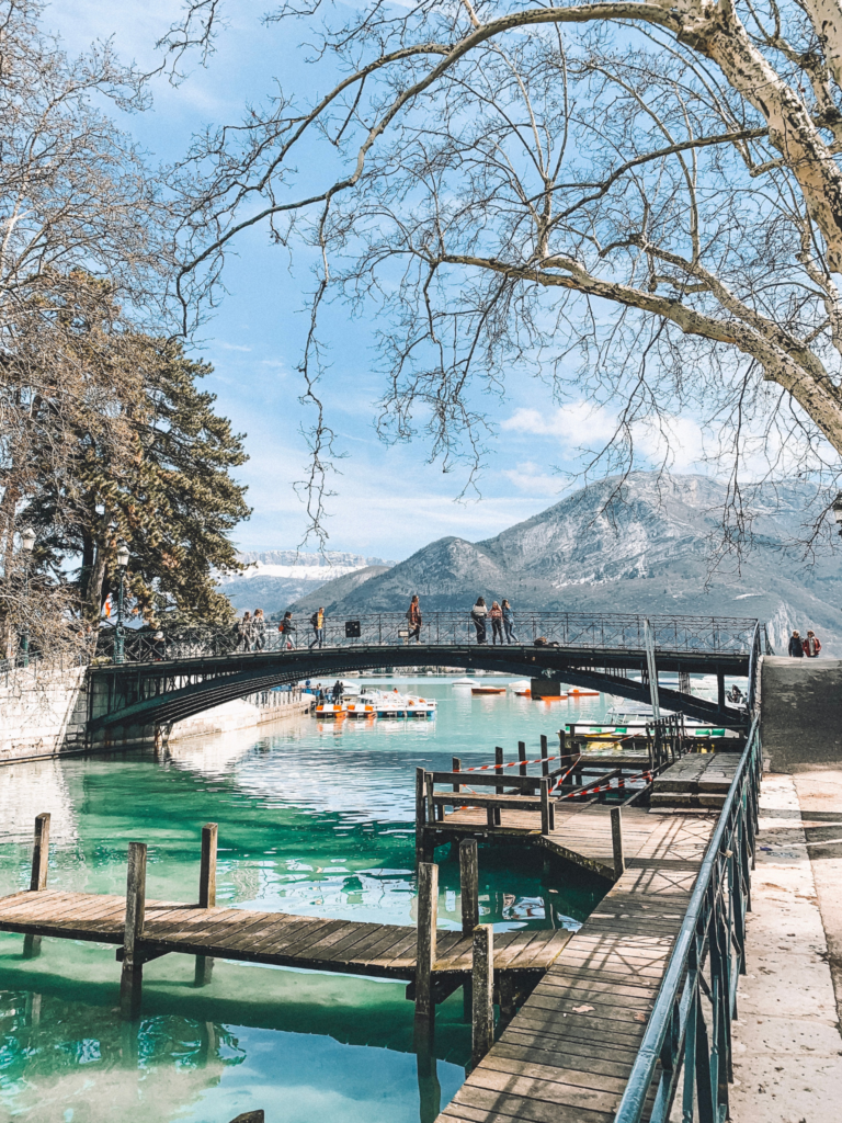 Pont des Amours in Annecy, one of the most underrated European destinations