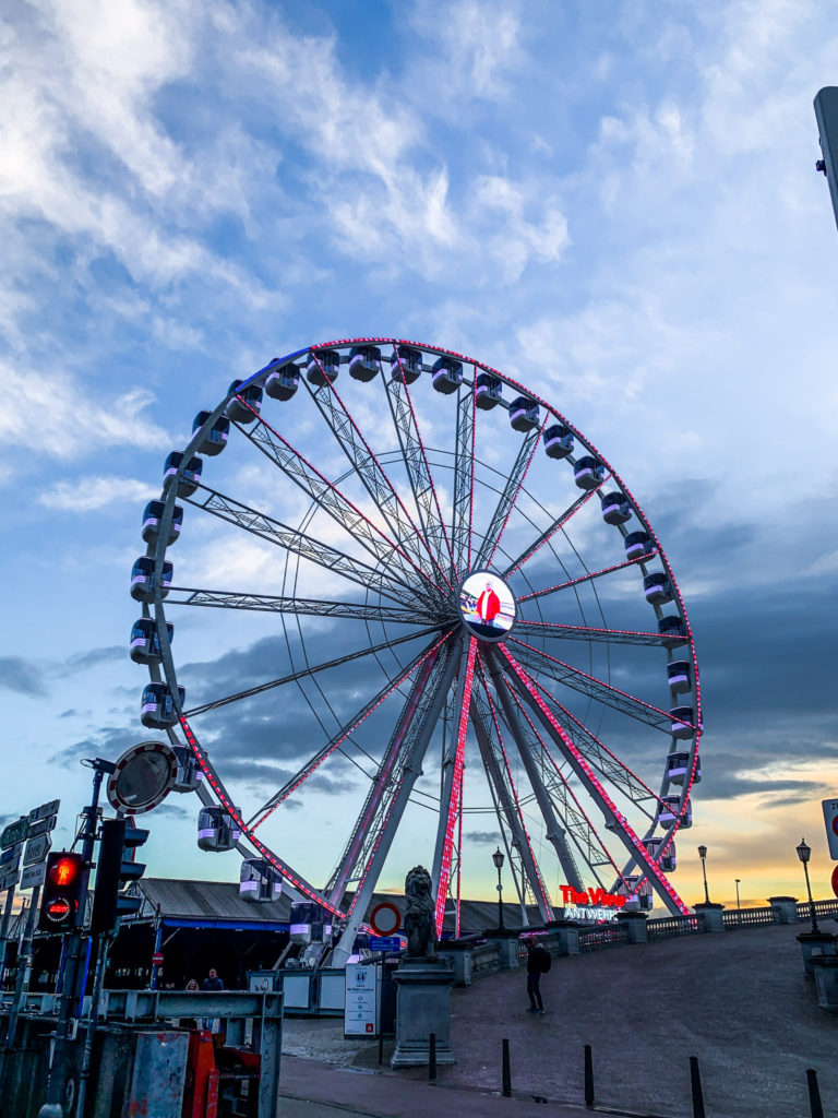 Antwerp's Ferris Wheel, called The View Antwerp