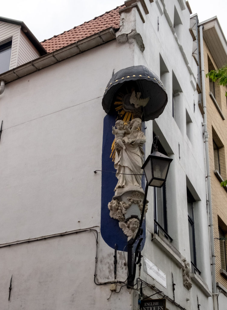If you're looking for fun things to do in Antwerp, search for the Madonna statues on street corners and learn about their history