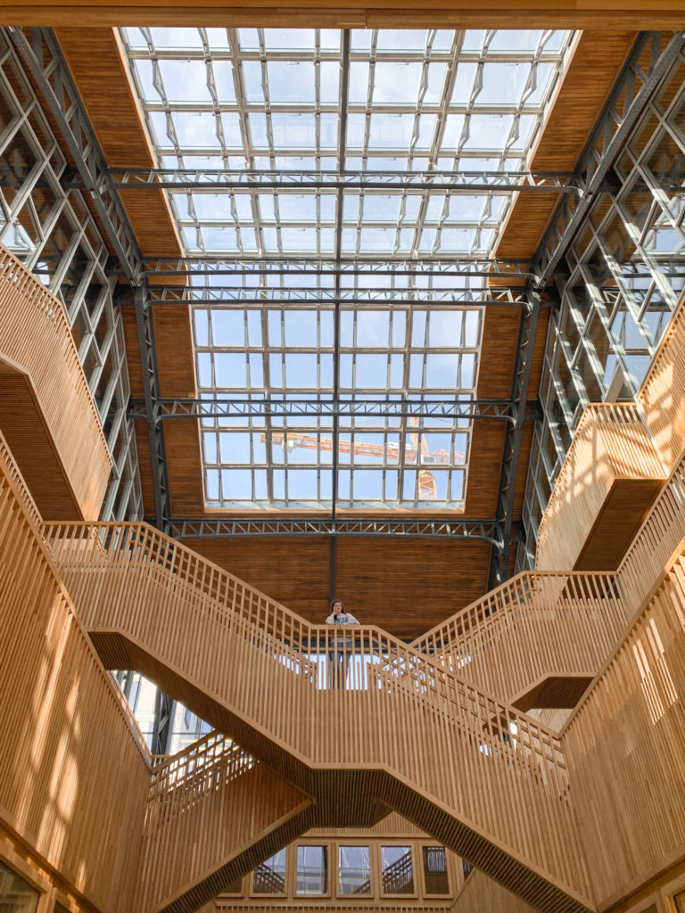 Wooden Structures at Gare Maritime, Brussels