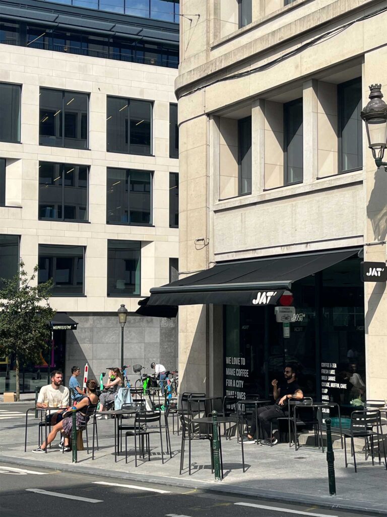 Jat' Cafe, a cafe in Brussels