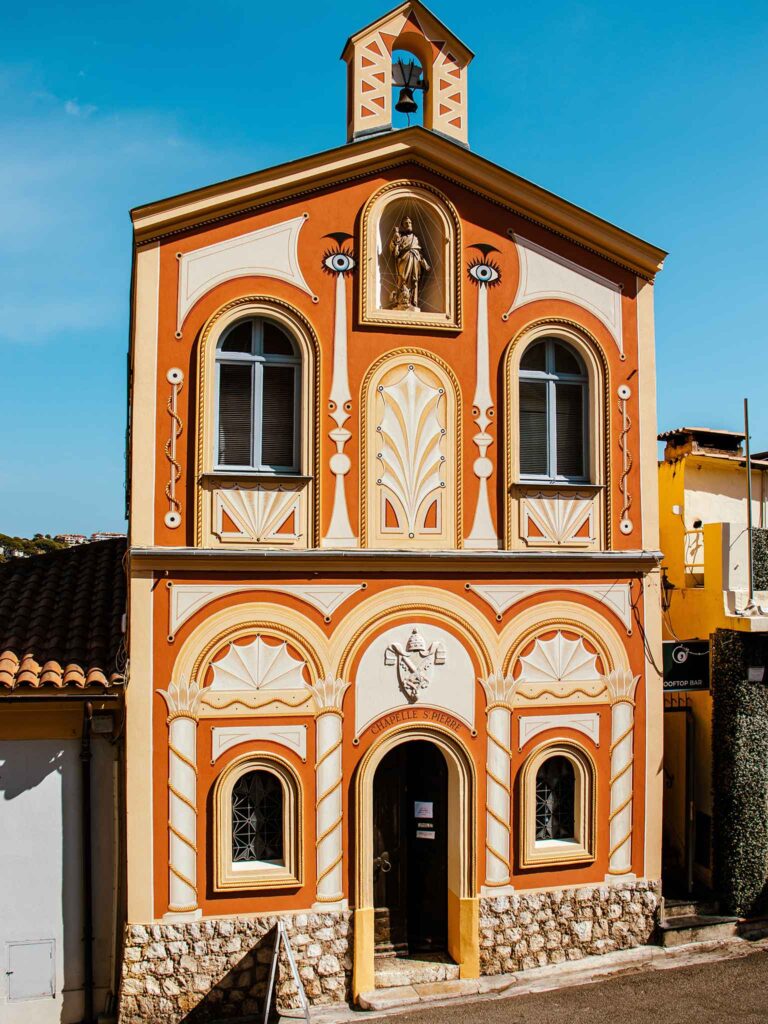 Saint-Pierre chapel in Villefranche-sur-Mer, French Riviera