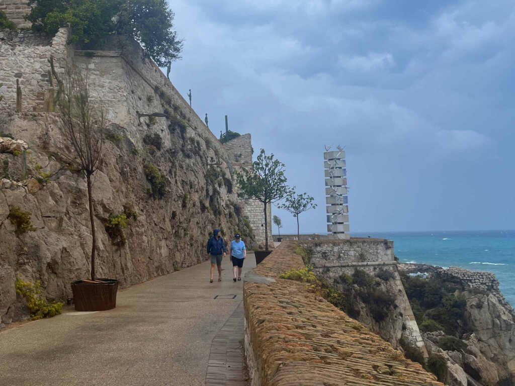 Antibes city walls