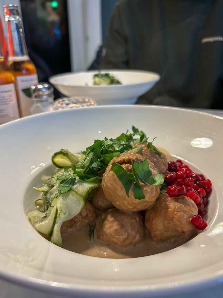 Swedish meatballs from Spoonery in Malmö