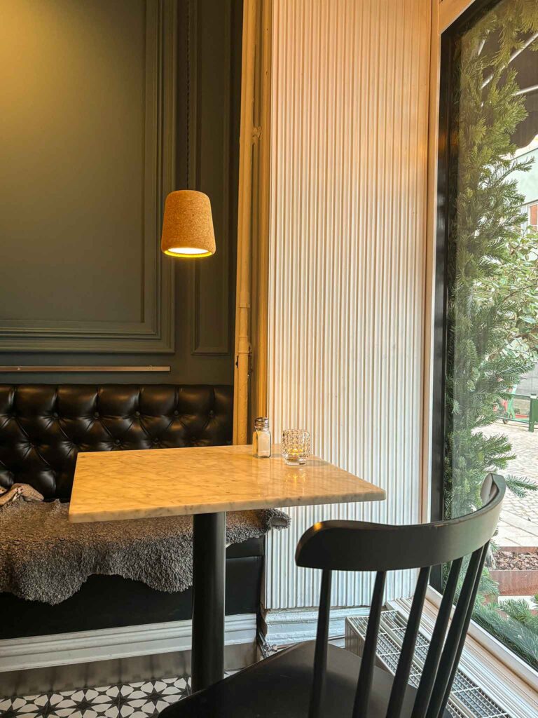 Interior of Spoonery in Malmö, Sweden