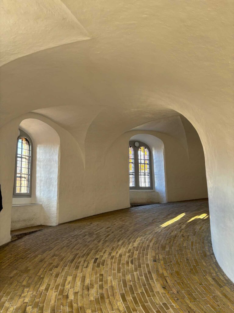 Winding ramp inside the Round Tower, Copenhagen