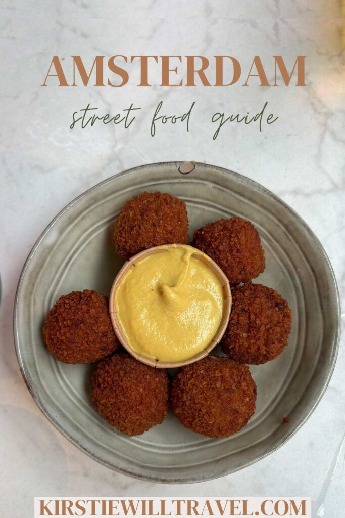 Amsterdam street food guide.
