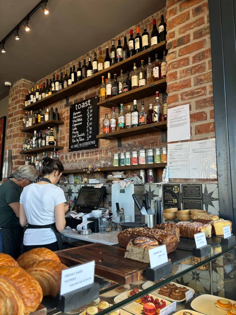 Interior at Toast in Edinburgh