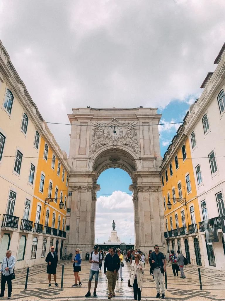 Lisbon's Arco da Rua Augusta