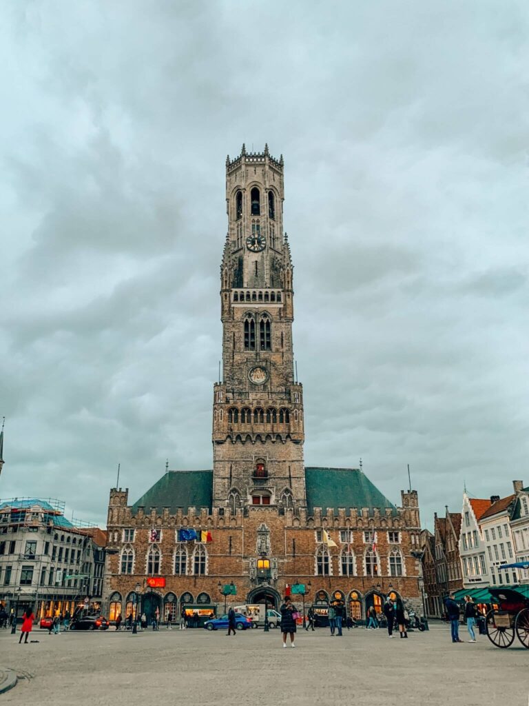 Bruges Belfort in Grote Markt