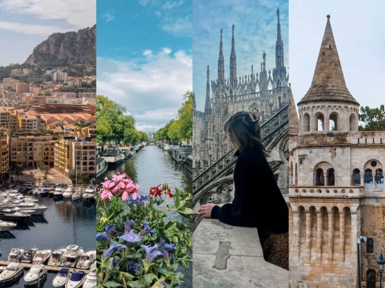 European multi-country trips collage